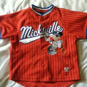 Kids Disney baseball jersey